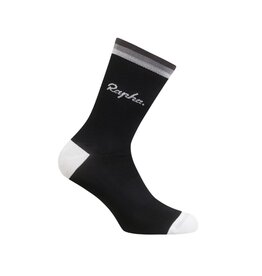 Rapha Logo Socks Black / Grey / Carbon Grey