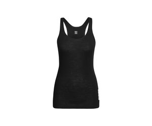Women's Merino Base Layer - Sleeveless Black