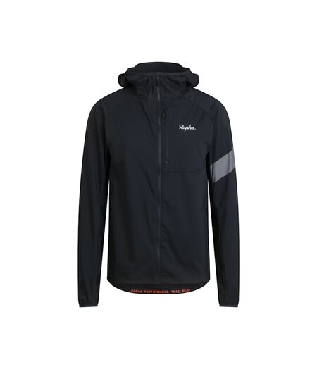 Rapha Men's Trail Lightweight Jacket Black / Light Grey
