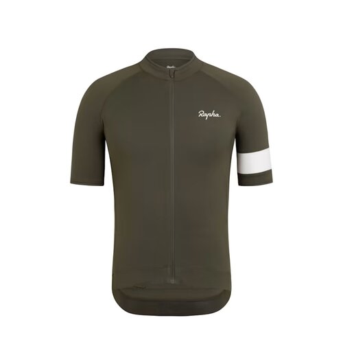 Rapha Men's Core Jersey Dark Green Size SMALL
