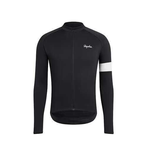 Rapha Men's Long Sleeve Core Jersey Black, size Small only.!