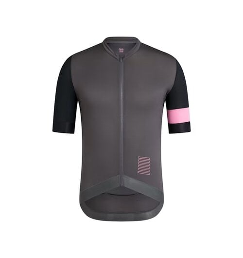 Rapha Men's Pro Team Training Jersey Carbon Grey / Black / Pink