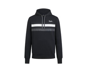 Men's Brevet Hoodie Black / White / Carbon Grey - Mornington