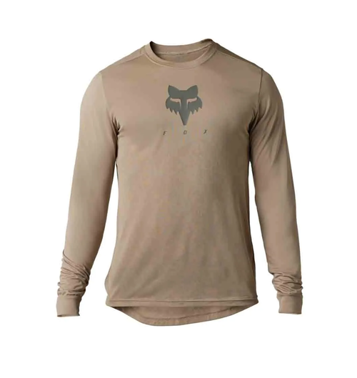 FOX Racing Apparel Mens Ranger Long Sleeve TruDri Jersey Mocha, size Small only.!