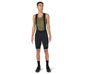 Mens Flexair Ascent Cargo Bib Short Black