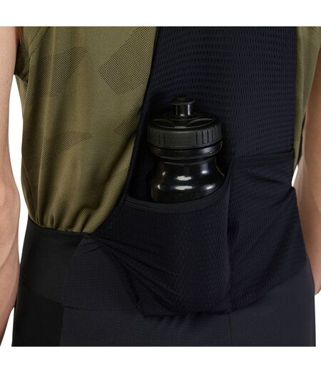 FOX Racing Apparel Mens Flexair Ascent Cargo Bib Short Black