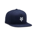 FOX Racing Apparel Fox Head Snapback Hat Midnight Blue OS