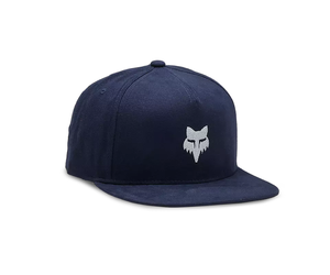 Fox Head Snapback Hat Midnight Blue OS