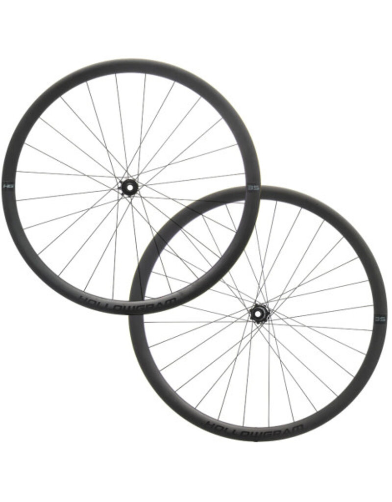 Hollowgram 35 Carbon Clincher Disc Road Wheelset (pair), 100x12mm