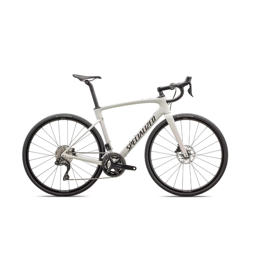 Specialized Roubaix SL8 Comp Red Ghost Pearl Over Dune White/Metallic Obsidian