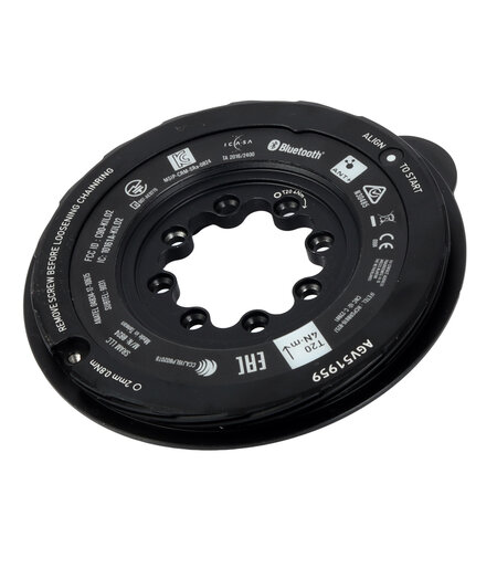 SRAM Eagle T-Type Power Meter spider AXS D1 for threaded mount chainrings - for XX / XX SL