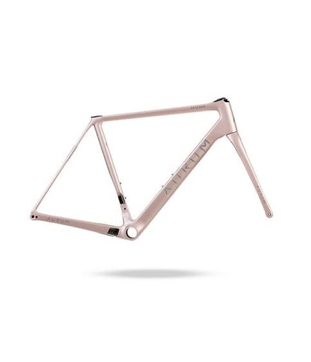 Aurum Bikes Magma Frameset Dolomite Pink / Brush Decals