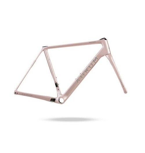 Aurum Bikes Magma Frameset Dolomite Pink / Brush Decals