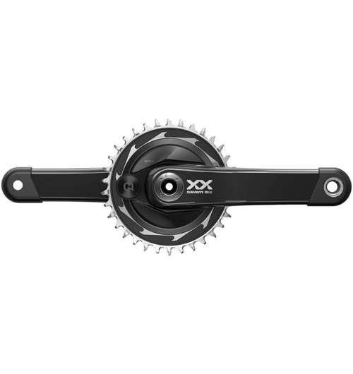 SRAM Crankset Powermeter XX SL Eagle Spider Q168 CL55 DUB 170mm Black 34t T-Type (BB and BB DUB spacers are not included)