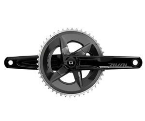 Rival D1 Quarq Road Power Meter Crankset DUB 172.5mm 48-35T YAW (NO BB)