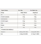 SiS GO Immune Tablet with Vitamin C and Iron 20 x 4gm Orange