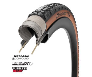 Cinturato Gravel RC X Classic TLR (Tan wall) 700 x 40mm