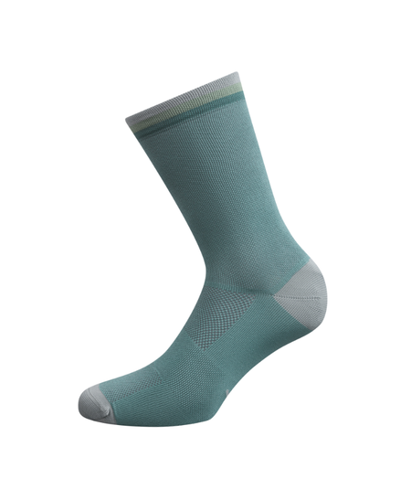 Rapha Logo Socks Racing Green / Light Blue / Sea Green
