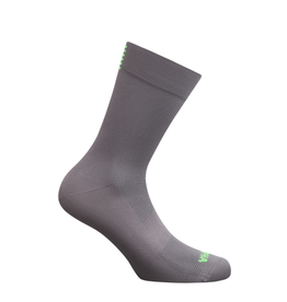 Rapha Pro Team Socks - Regular Mushroom / Fluroescent Green