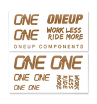 OneUp Handlebar Decal Kit, Matt Bronze