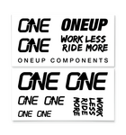 OneUp Handlebar Decal Kit, Gloss Black