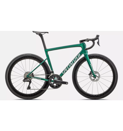 Specialized Tarmac SL8 Pro - Ultegra Di2 Gloss Pine Green Metallic / White