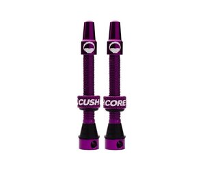 Tubeless Valves (Pair) Purple 55mm