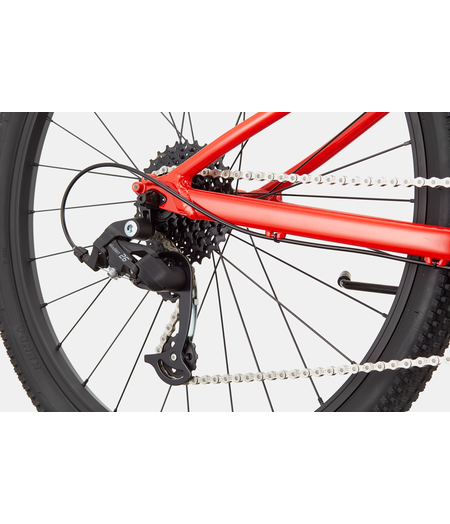 Cannondale Kids Trail 24" 8-Speed Bike Rally Red