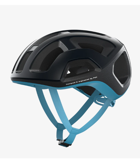 POC Ventral Lite Helmet Uranium Black / Basalt Blue Matt