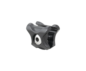 Rotary Head Seatpost 7x7mm Saddle Clamp Ears Black