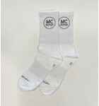 Pedal Mafia MC Shop Kit Socks White w/ MCrideCrew Logo