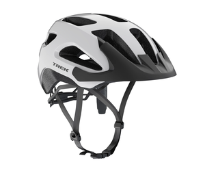Solstice Bike Helmet Crystal White