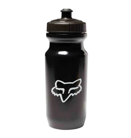 FOX Racing Apparel Base Water Bottle Black w/ White Fox head logo (650ml)