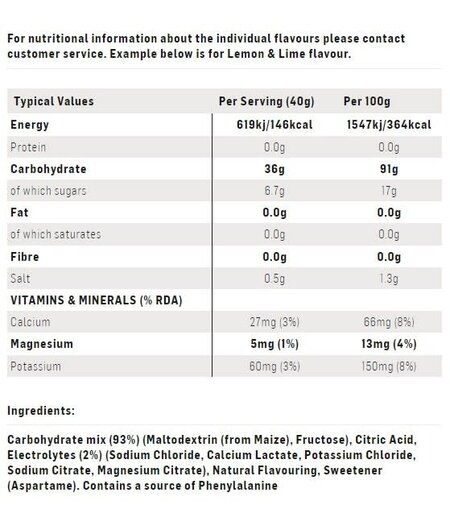 SiS GO Electrolyte Sports Fuel 500g Orange