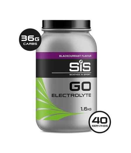 SiS GO Electrolyte Sports Fuel 1.6kg Blackcurrant