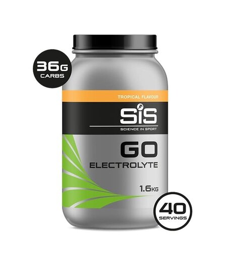 SiS GO Electrolyte Sports Fuel 1.6kg Tropical