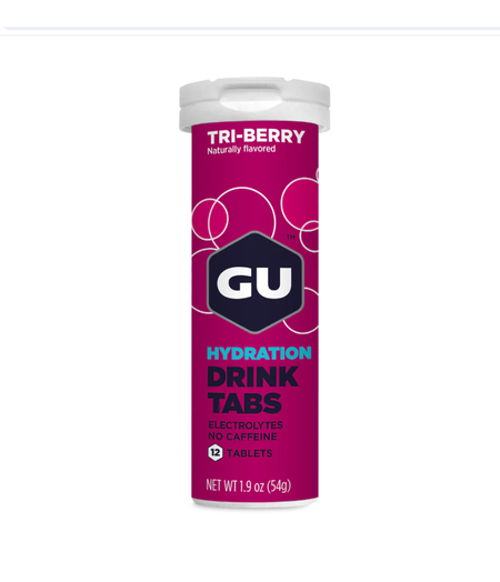 GU Brew Electrolyte Tablets Tri Berry