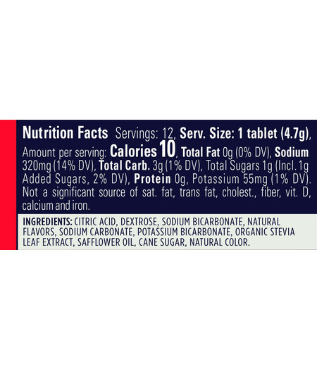 GU Brew Electrolyte Tablets Strawberry Hibiscus + CAFFEINE