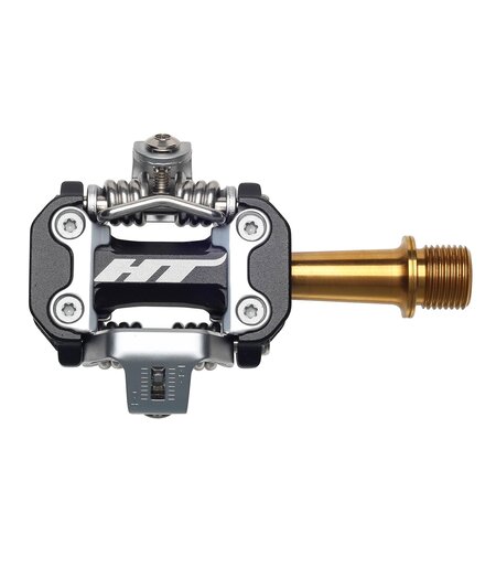 HT Components M2T XC / Gravel Race Pedal Black w/Titanium Spindle