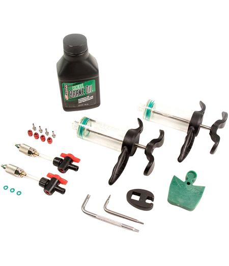 SRAM Pro Mineral Oil Bleed Kit (Includes 2 Premium Syringes, M4 Fittings, Bleed Blocks, Torx Tool, Crowfoot, Bleeding Edge Fitting, Maxima Mineral Oil) - DB8 / Maven