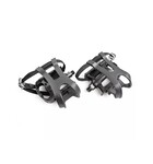 Specialized Pedals with Toe Clip & Straps Black