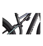 Specialized S-Works Epic 8 Gloss Carbon/Astral Blue/Electric Green/Cyan Edge Fade/Metallic White Silver, size Small only.!