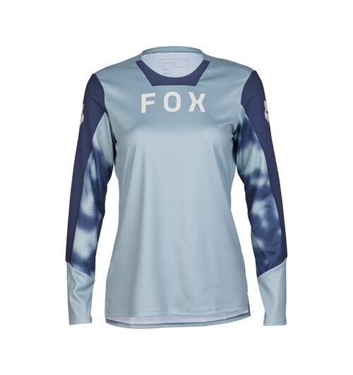 FOX Racing Apparel Womens Defend Long Sleeve Jersey Race Gunmetal