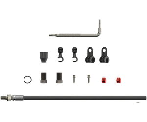 Disc Brake Hose Kit - Threadless Inline Crimp, 2000mm