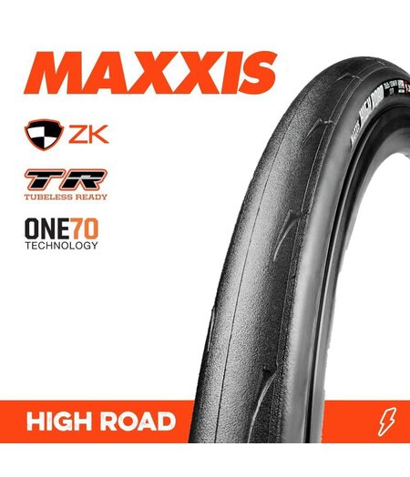Maxxis High Road 700 x 25c HYPR ZK ONE70 TR Carbon Folding 170TPI