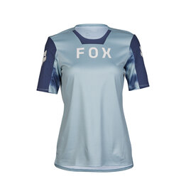 FOX Racing Apparel Womens Defend Short Sleeve Jersey Race Gunmetal Grey