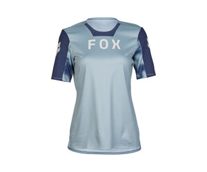 Womens Defend Short Sleeve Jersey Race Gunmetal Grey
