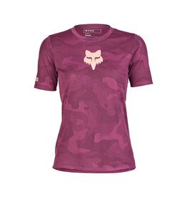 FOX Racing Apparel Womens Ranger TruDri Short Sleeve Jersey Sangria