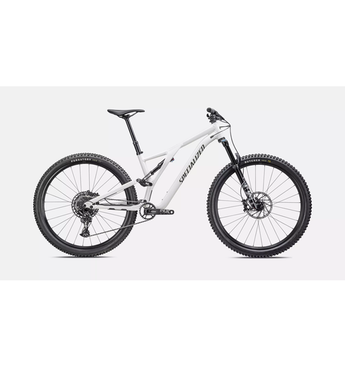 Specialized Stumpjumper Comp Alloy Gloss Dune White / Dark Moss Green