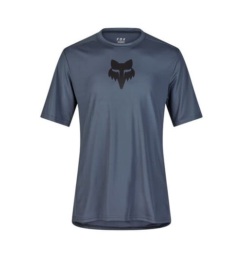 FOX Racing Apparel Mens Ranger Short Sleeve Jersey Lab Head Graphite